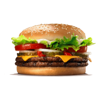 Burger z boczkiem